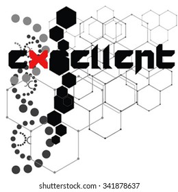 Active sports graphic design .vector