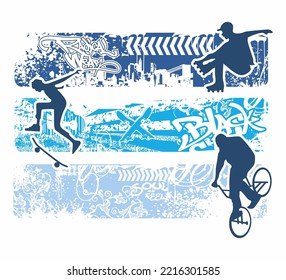Active Sports player  on a grungy background