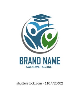 active student community logo vector
