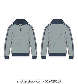 Active Track Sport Jacket Template