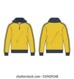 Active Track Sport Jacket Template