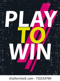 active wear slogan, athletic print for t-shirt graphic.