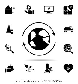 Activism, axe, leaf icon. Universal set of ecology for website design and development, app development