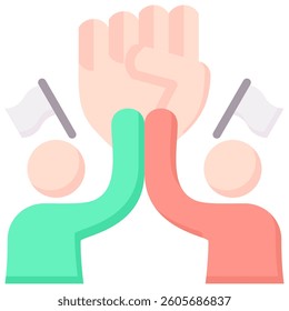 Activism Icon Element For Design