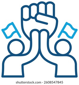 Activism Icon Element For Design