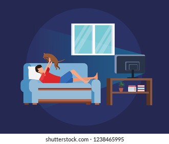 activities and free time at home