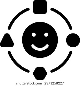 Activities glyph icon illustration vector