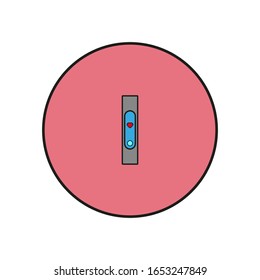 pulsera de actividad en fondo blanco, vector de icono