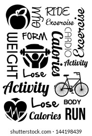 activity design over white background vector illustration