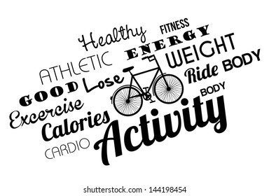 activity design over white background vector illustration