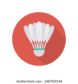 activity flat icon for badminton