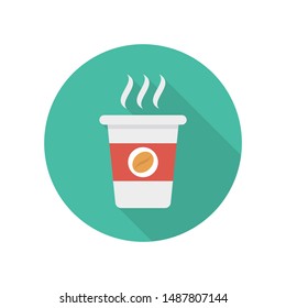 activity flat icon for coffee