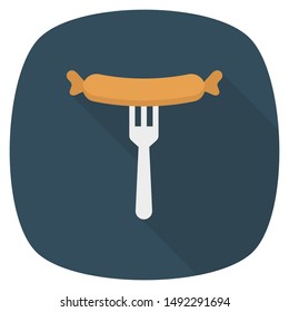 Activity Flat Icon for Dinner