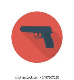 activity flat icon for revolver