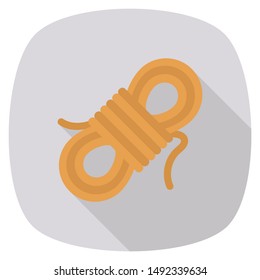 Activity Flat icon for Rope