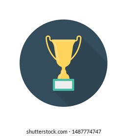 activity flat icon for trophy