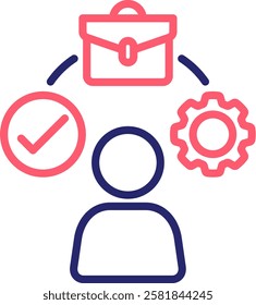 Activity Icon Color Vector Illustration