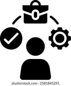 Activity Icon Glyph Vector Illustration