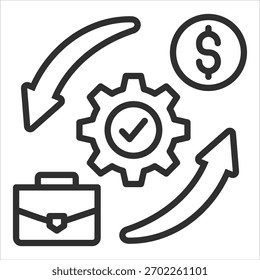 Aktivitätssymbol einzelne Vektorsammlung