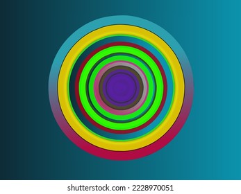 activity icon vector illustration with gradient background