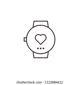 Activity Tracker Modern Simple Vector Icon