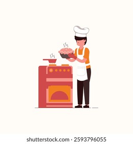 Activity Work Illustration for design needs, Landing Pages, Animation, Apps, Presentations, Content Creator and other Promotions
