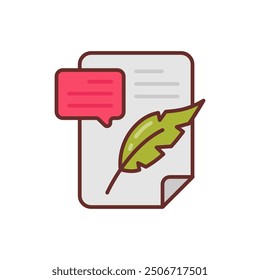 Actor Article Filled Icons , Vector illustration
