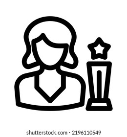 actor icon or logo isolated sign symbol vector illustration - high quality black style vector icons
