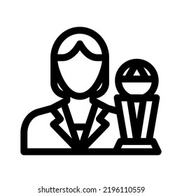 actor icon or logo isolated sign symbol vector illustration - high quality black style vector icons
