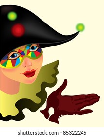 actor in a mask