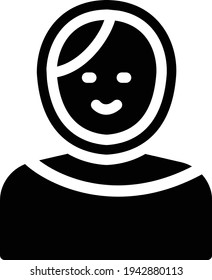 Schauspielerin, Vektorsymbol