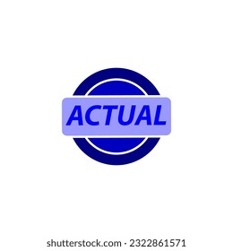 actual icon vector design templates 