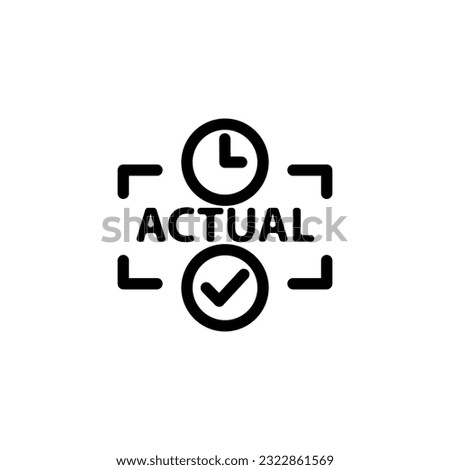 actual icon vector design templates 