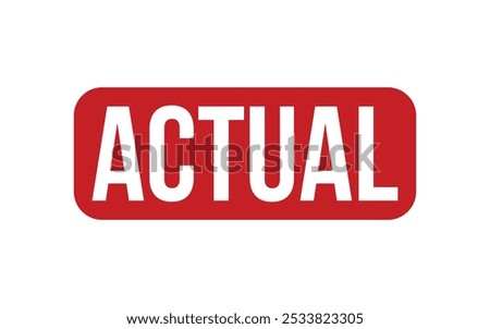 Actual Rubber Stamp Seal Vector