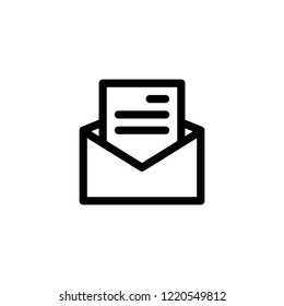 Actual. Unwrapped envelope.