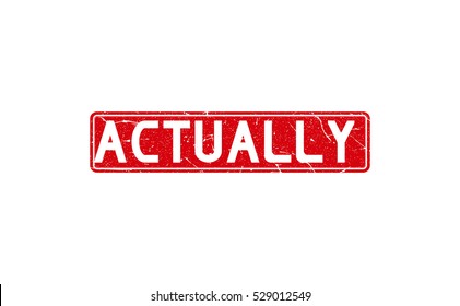 ACTUALLY. Rubber Stamp with red color have porous and rough on white background. For make a mark or design your product using a stamp or seal. Easy to change color.