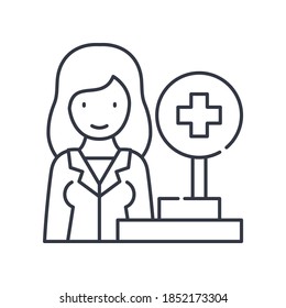 Aktuelles Symbol, lineare einzelne Illustration, dünne Linie, Webdesign-Zeichen, Umrisssymbol mit bearbeitbarem Strich auf weißem Hintergrund.