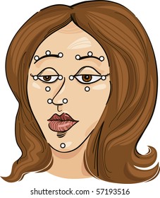 acupressure points on face