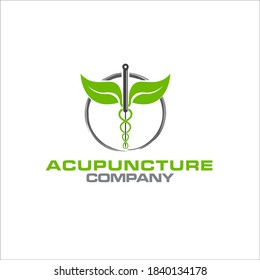 acupuncture health traditional medical logo designs modern