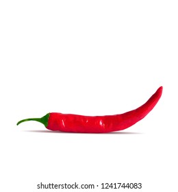 Acute and hot, nutritious and tasty chilli pepper. Symbols of fruits. Elements for label design. Vector illustration. Spices ingredients in triangulation technique. Chilli pepper low poly.