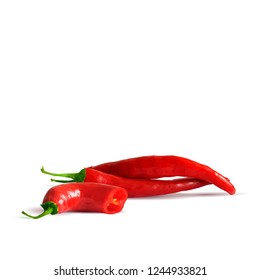 Acute and hot, nutritious and tasty chilli pepper. Symbols of fruits. Elements for label design. Vector illustration. Spices ingredients in triangulation technique. Chilli pepper low poly.