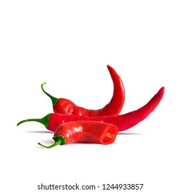 Acute and hot, nutritious and tasty chilli pepper. Symbols of fruits. Elements for label design. Vector illustration. Spices ingredients in triangulation technique. Chilli pepper low poly.