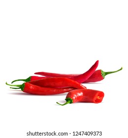 Acute and hot, nutritious and tasty chilli pepper. Symbols of fruits. Elements for label design. Vector illustration. Spices ingredients in triangulation technique. Chilli pepper low poly.