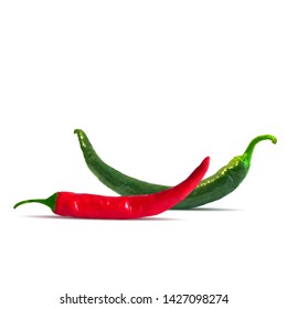 Acute and hot, nutritious and tasty chilli pepper. Symbols of fruits. Elements for label design. Vector illustration. Spices ingredients in triangulation technique. Chilli pepper low poly.