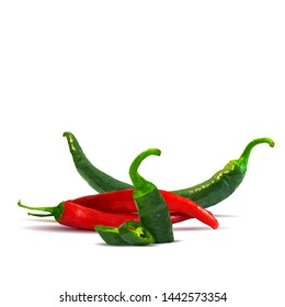Acute and hot, nutritious and tasty chilli pepper. Symbols of fruits. Elements for label design. Vector illustration. Spices ingredients in triangulation technique. Chilli pepper low poly.