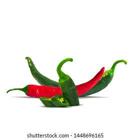 Acute and hot, nutritious and tasty chilli pepper. Symbols of fruits. Elements for label design. Vector illustration. Spices ingredients in triangulation technique. Chilli pepper low poly.