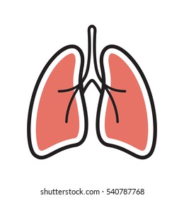 Acute respiratory icon