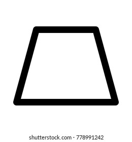 acute trapezoid shape