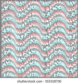 acute-angled pattern pastel shades