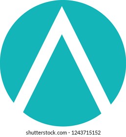 ACX cryptocurrency vector logo